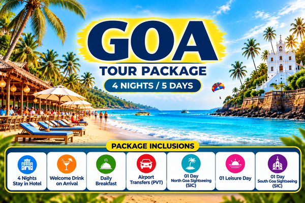 4 Night 5 Days Goa Package - 4 Night 5 Days Goa Package image